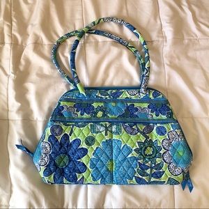 Vera Bradley Doodle Daisy Bowler Bag RetiredDesign